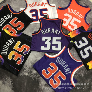 Hot Press Edition Basketball Jersey Suns 35 Durant Basketball Jersey Suns Jersey