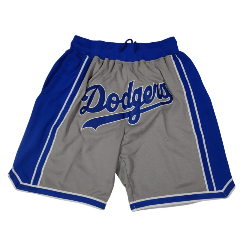 Шорты (JD) в стиле MLB/NFL, с вышитыми логотипами, лёгкие и дышащие, S–XXL