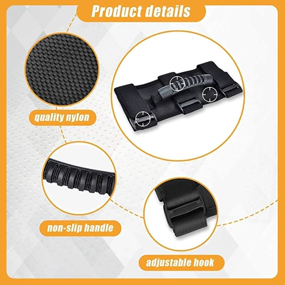 roof handle, woven hand – Armrest, handle, handle