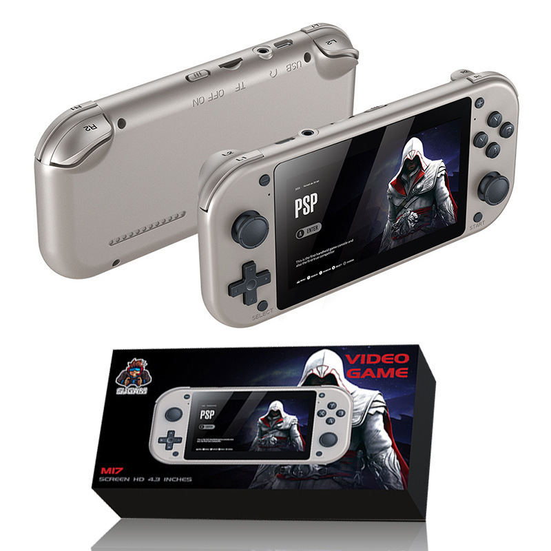 Cross-Border M17 Handheld Game Console Open-Source Handheld Device Hd Arcade Psp Game Joystick Pandora Game Box