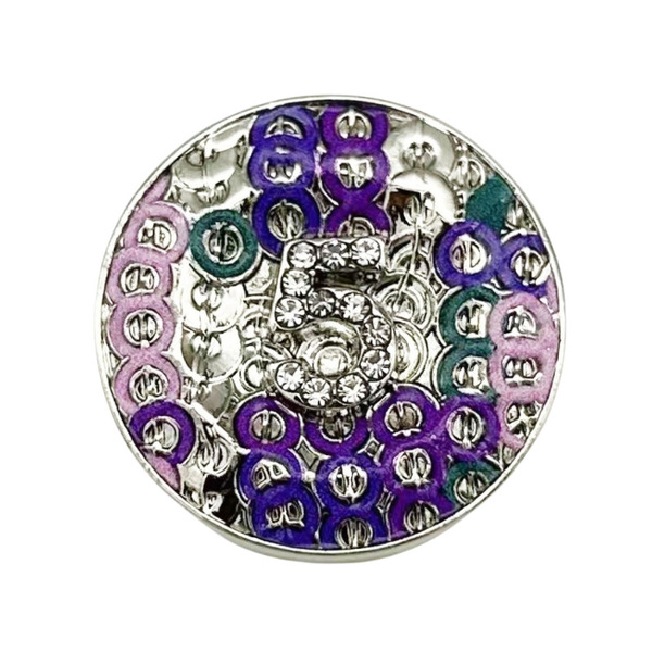 Retro digital metal enamel