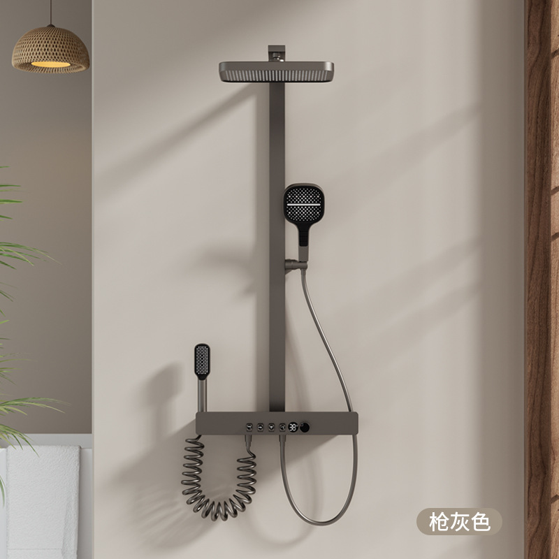 Pistola de tubo cuadrado gris X9