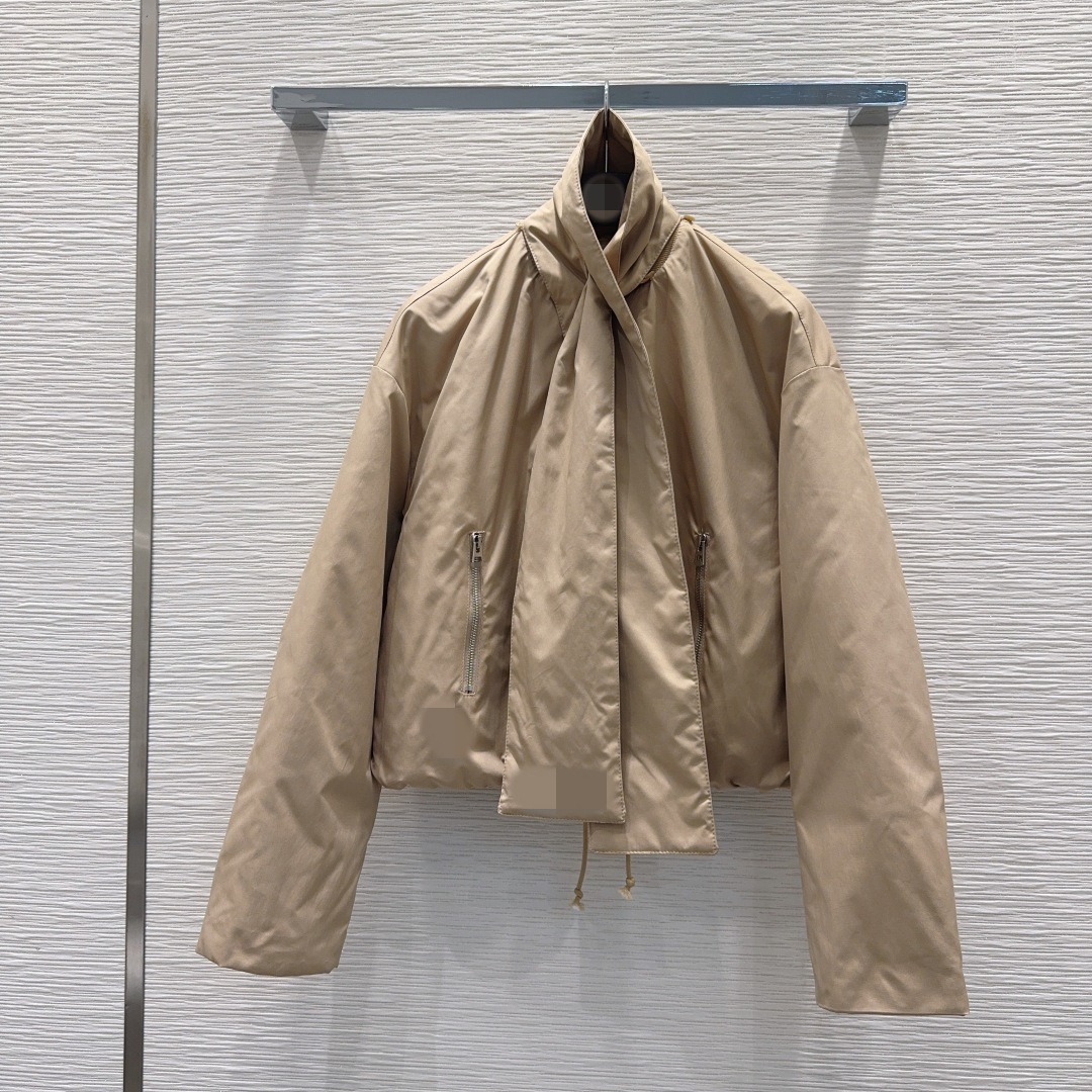 深圳南油新款英伦风气质夹棉外套时尚干练刺绣宽松棉衣夹克式棉服