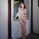 Yanyu Line Young Original Beautiful Powder Cheongsam 2025 Spring New Elegant Elegant Age-reducing Women's Daily Wear