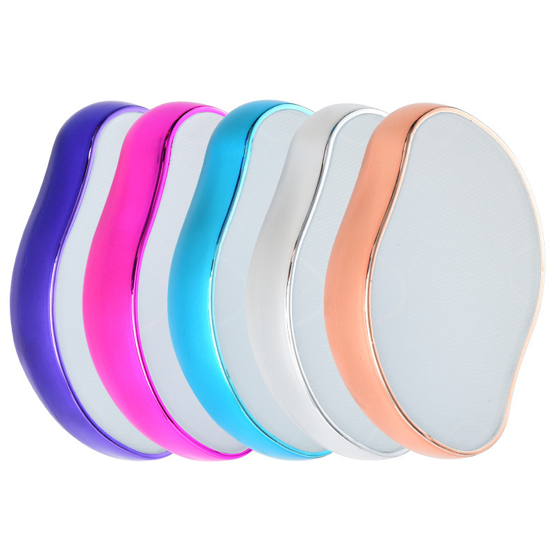 Factory Spot Wholesale Glass Epilator Cross-Border Nano Glass Hair Grinder Arm Thigh Painless Manual Epilator