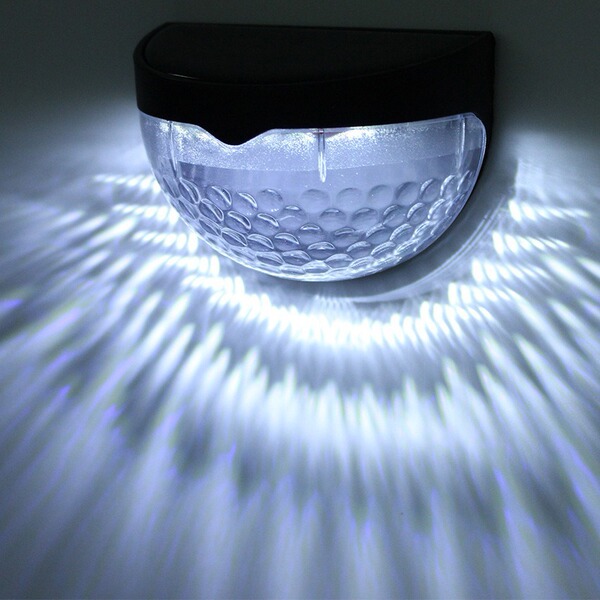 Night light solar-powered with stairs