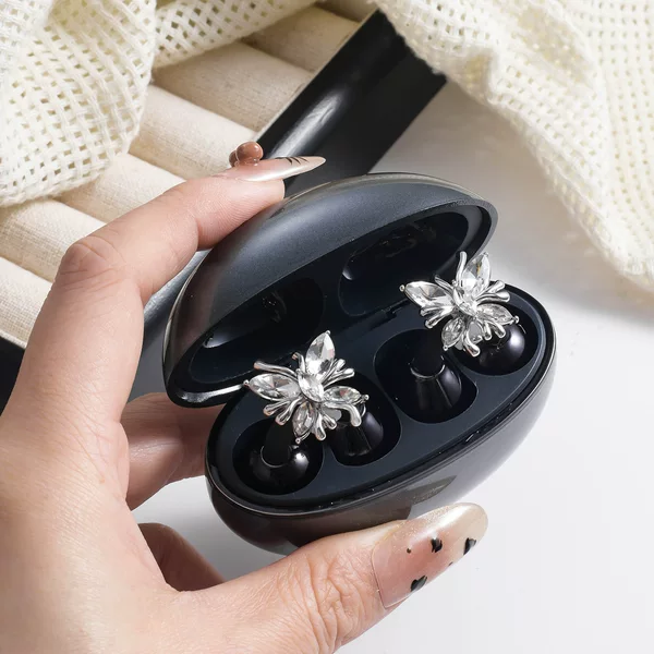 Suitable for Huawei Freeclip Bluetooth Clip-On Earphones, Diamond Buckle, Elegant, Versatile Earrings for Women, Factory Direct Sales