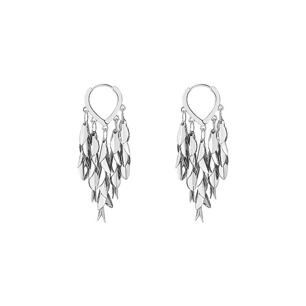 Earrings with tassels