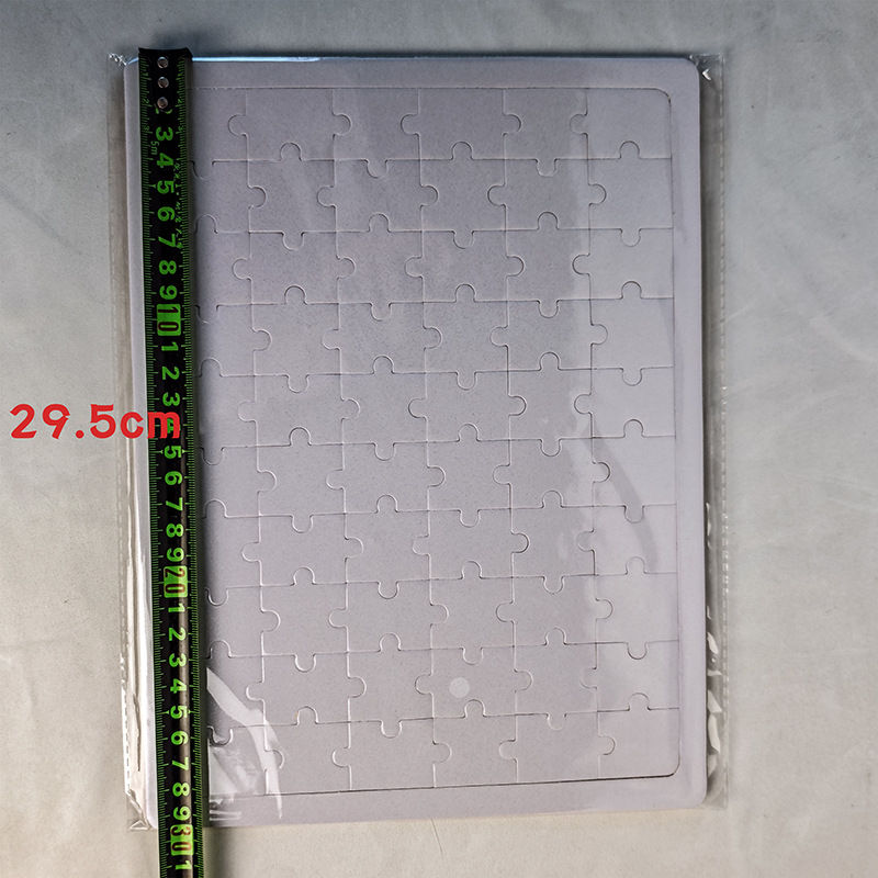 Foto rompecabezas de transferencia de calor rompecabezas en blanco personalidad A4 papel sublimación rompecabezas 500 1000 unidades