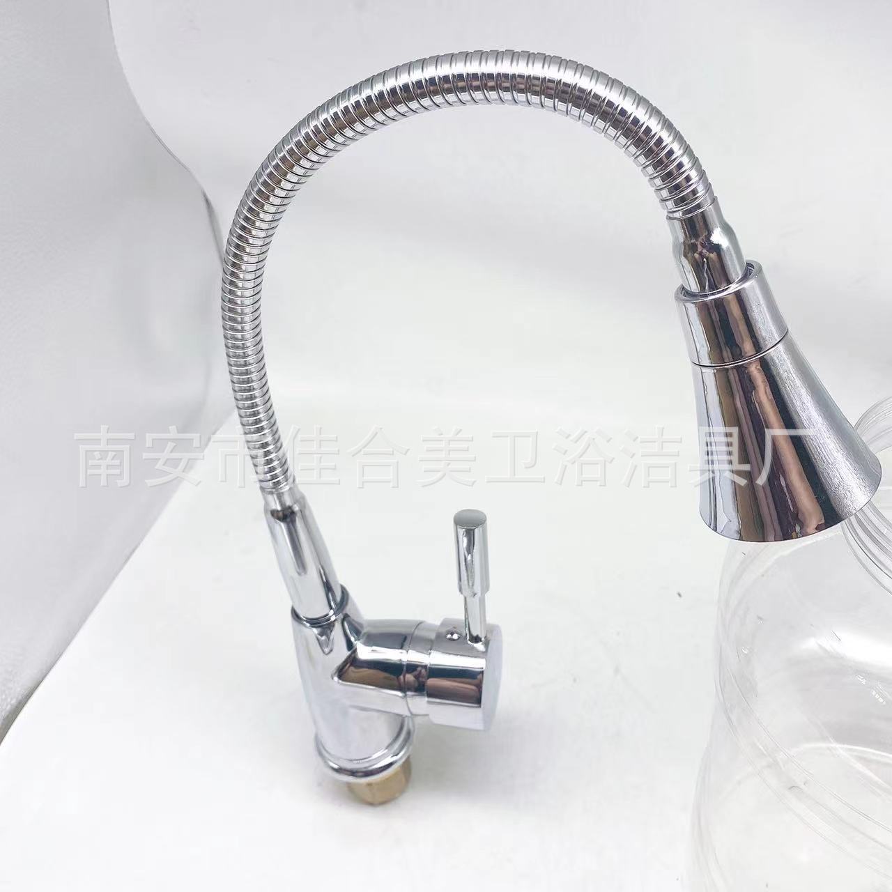 铜尖三通万向管菜盆水龙头厨房洗菜盆冷热水龙头水槽洗碗盆  龙头