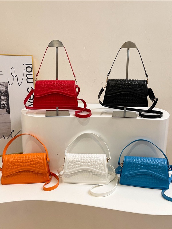 Bolso de verano bolso de mujer 2024 nueva moda simple bolso de mano brillante bolso de hombro de mujer bolso pequeño