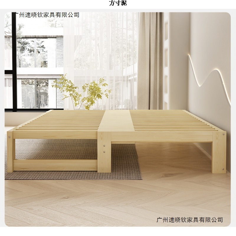 实木沙发床多功能折叠床拉床一体两用小户型伸缩沙发床厂一件批发|undefined