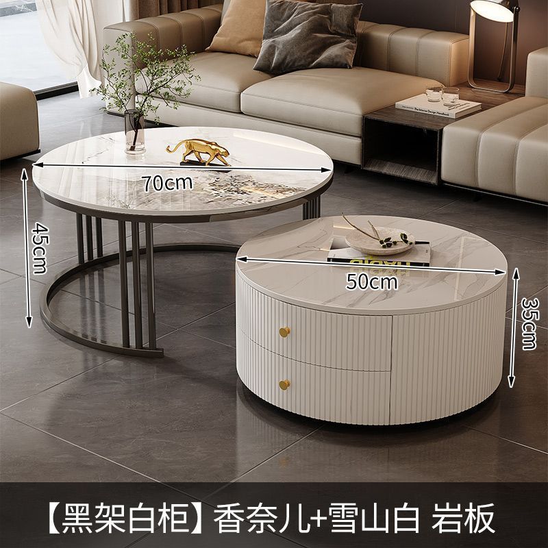 블랙 프레임 화이트 캐비닛 (스노우 마운틴 화이트 + 샤넬)