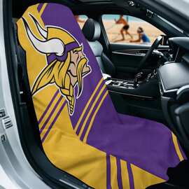 亚马逊爆款四季通用汽车座椅套 美联橄榄球队印花图片定 制坐垫套