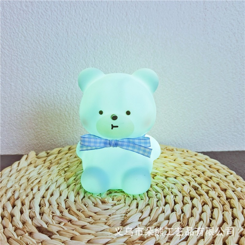 베어 블루-블루 리본