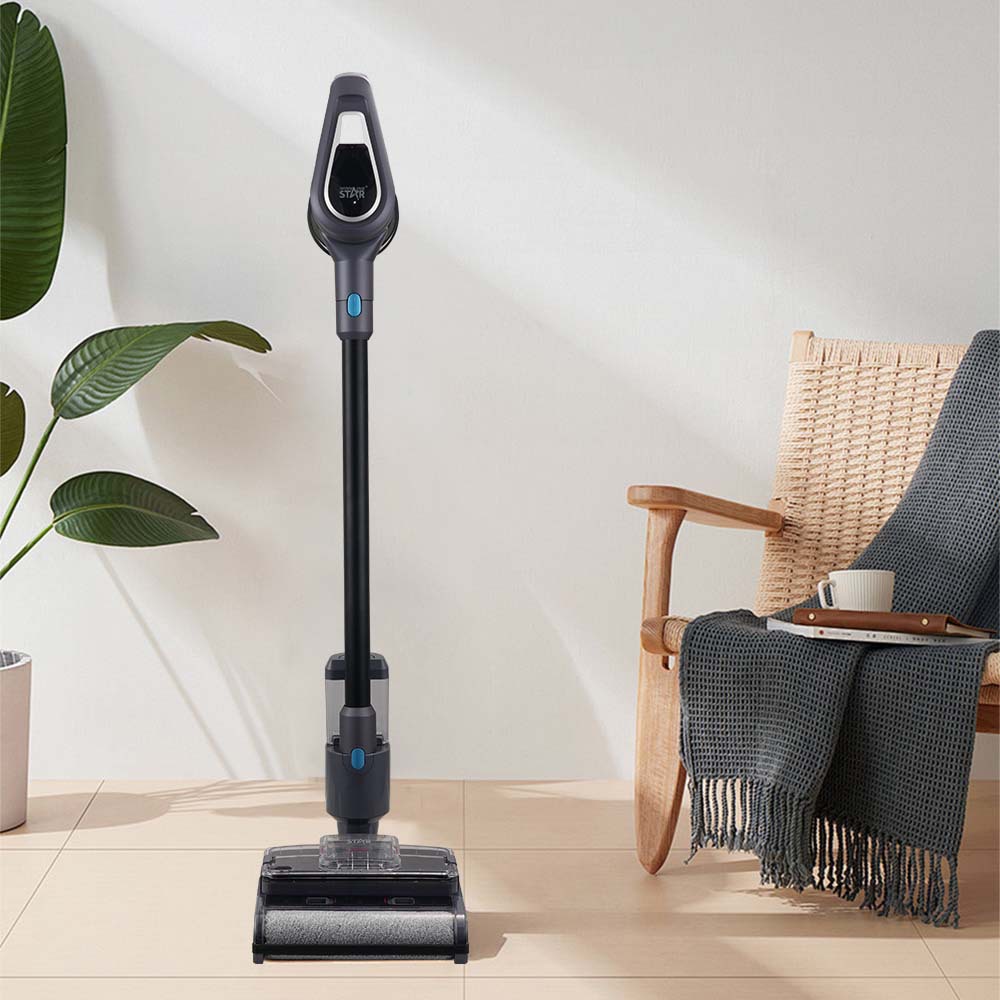 Aspiradora inalámbrica de mano cuatro en uno para limpieza de automóviles doméstica transfronteriza Winning Star