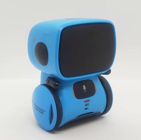 Ventas transfronterizas de robots inteligentes interactivos infantiles juguetes eléctricos de voz de inducción táctil juguetes de máquina de historias