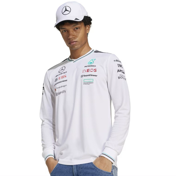 Mercedes Long Sleeved Mercedes Long Sleeved White
