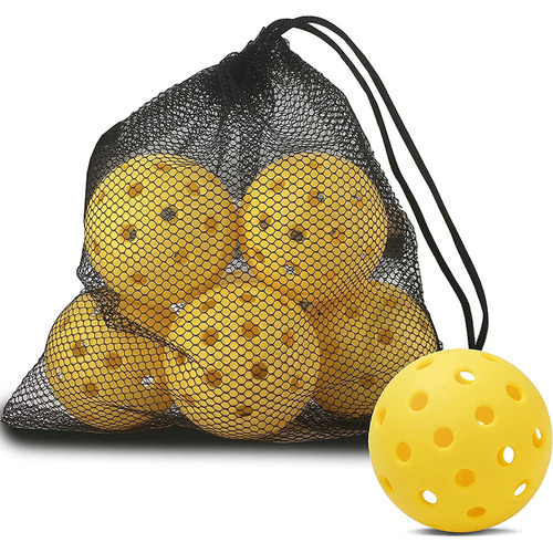 Direct Sale Pickleball Balls 40-Hole/26-Hole Pickleballs 74mm Rotomolded Injection Molded Glow-in-the-Dark Balls