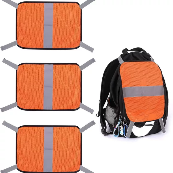 Hunting Orange Mesh Safety Panel High Visibility Reflective Backpack Pet Outdoor Reflective Clothing Waterproof Camouflage Net