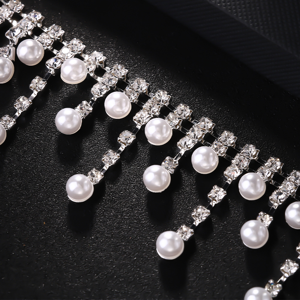 Venta rápida explosiva cadena de capas de fiestas exageradas personalidades gazelles accesorios de banquete para mujeres Headwear