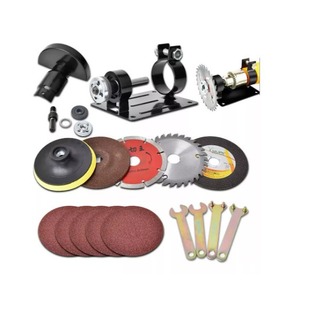 Cross-border 17-21 pieces of suit electric drill conversion cutter cutting seat grinder electric drill conversion angle grinder accessories