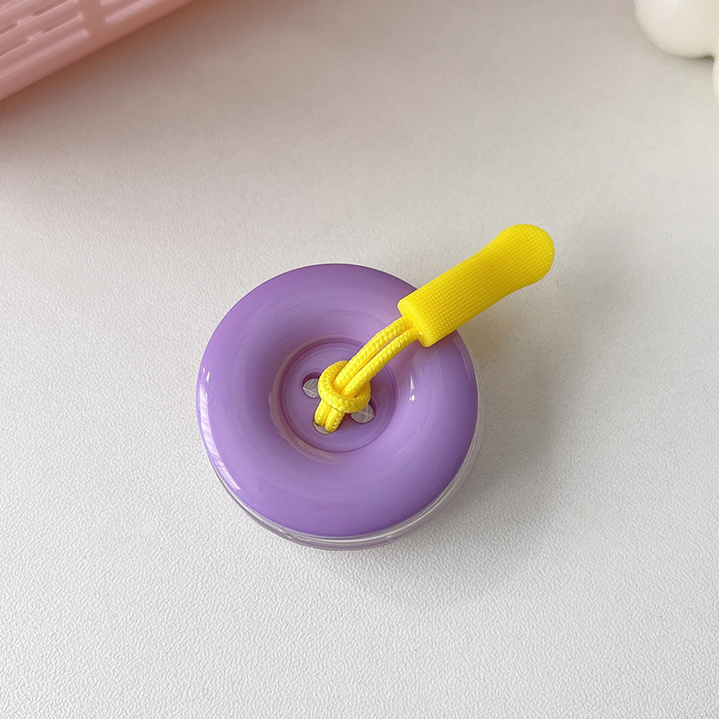 _0005_透明支架-纽扣毛毛虫-浅紫