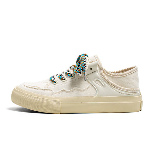 Men's Summer Breathable Canvas Shoes, One-Piece, Thin, No Heel, Half-Covered, Sports and Casual Shoes