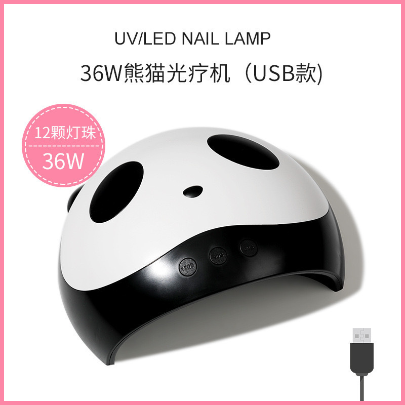 Lámpara LED de Fototerapia para Uñas, Mini Lámpara Mariposa UV, Secado Rápido, Máquina Portátil de Cocción de Esmalte