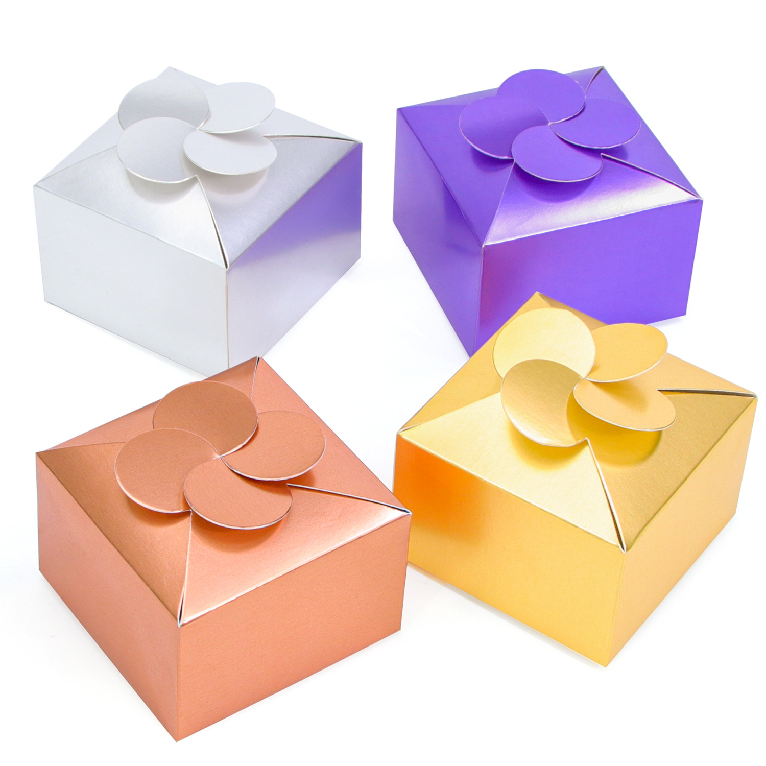 13g Weight Gift Box Event & Party Supplies 1 Piece Quantity Holiday, Wedding, Party Occasion Wedding Festival Solid Color Pattern Wedding Solid Color Paper Holiday Wedding Party Gift Box Gift Wrapping Supplies 2