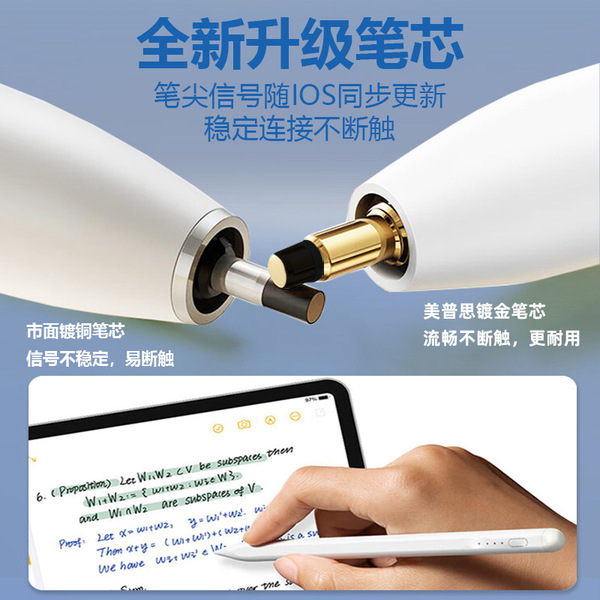 Spot ipadpencil capacitance pen magnetic suction apple stylus…