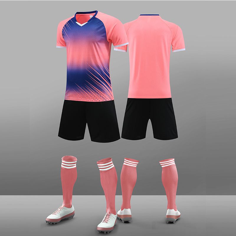 Traje de uniforme de fútbol Kalmei 2025 Nuevo uniforme de equipo de campamento de verano para estudiantes Camiseta de equipo de entrenamiento de competencia al aire libre para adultos
