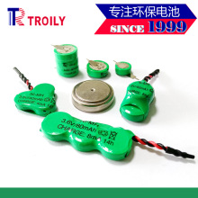 TROILY镍氢纽扣电池组 NIMH3.6V40mah手电筒驱虫器用充电电池批发