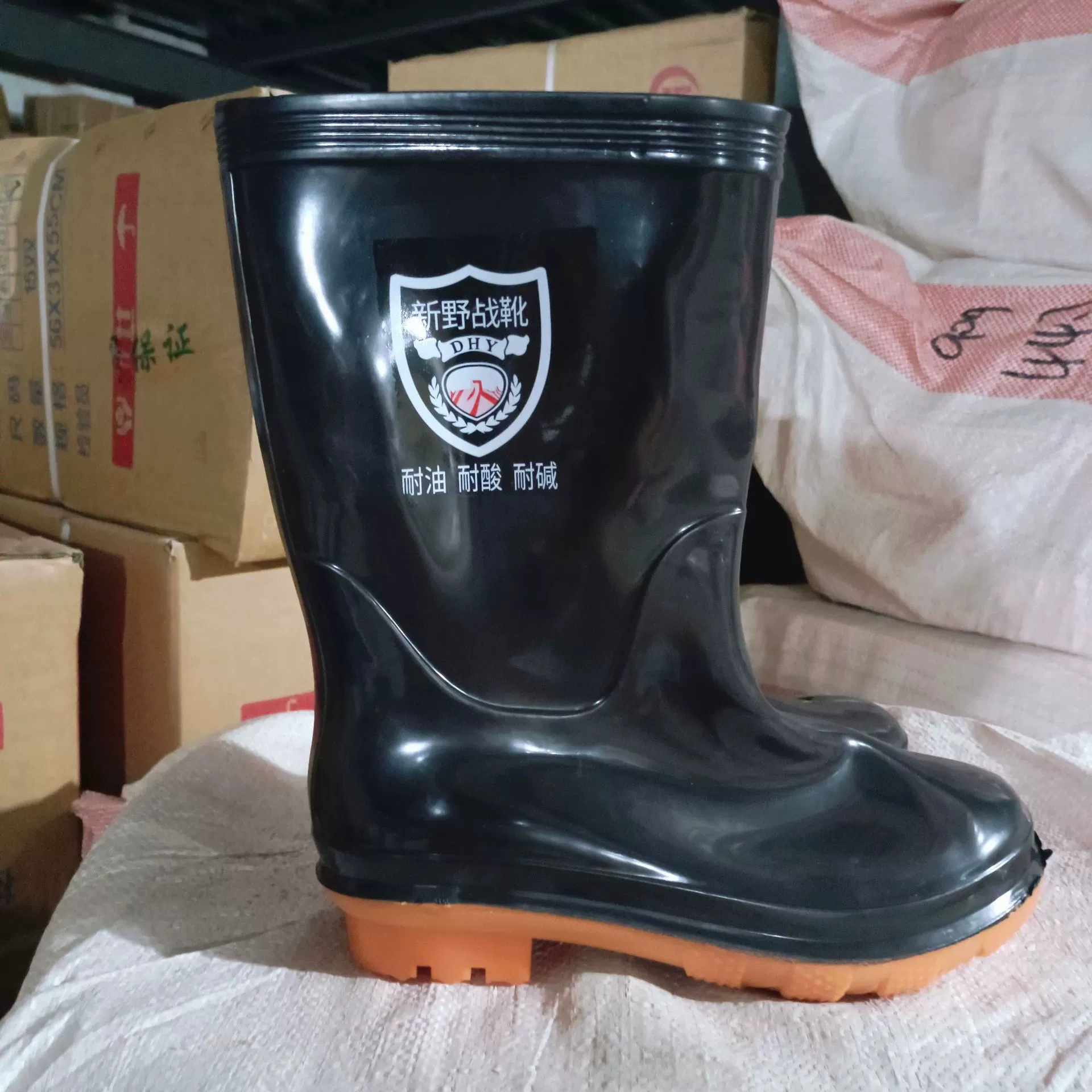 716 средняя труба толстая говяжья сухожилия, водонепроницаемая дождевая обувь