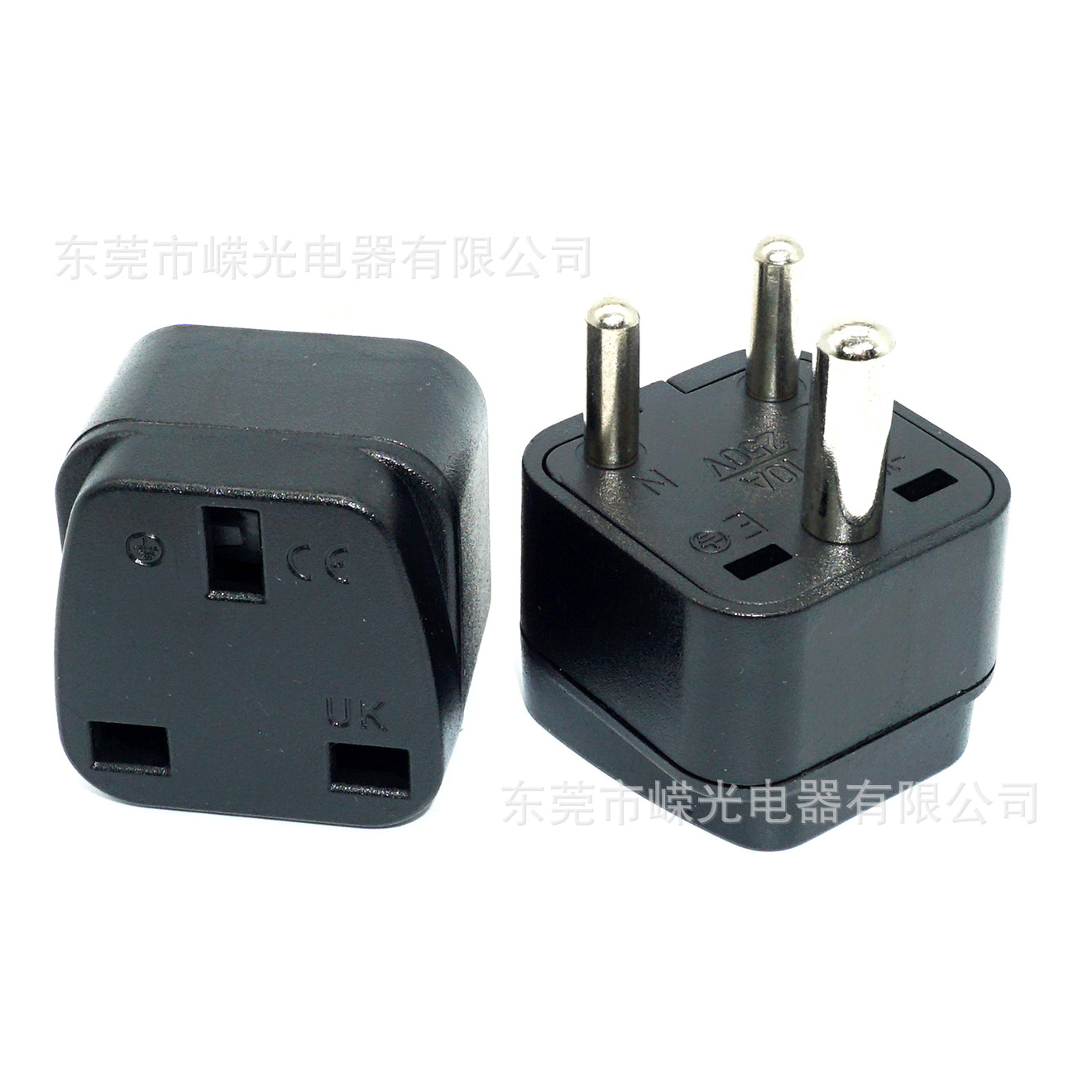 产销UK-10小南非转接头10A印度转换器中东印尼英规转南非插头英式