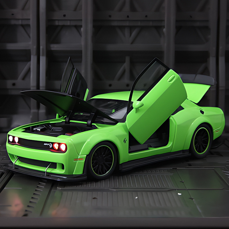 Zhongyuanxing 21035 Artificial Srt Modified Version Supercar Alloy Car Model Ornaments Steering Shock Absorber Kidsren's Toys Zhongyuanxing 21035 Artificial Srt Modified Version Supercar Alloy Car Model Ornaments Steering Shock Absorber Kidsren's Toys