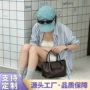 韩国大容量简约复古托特包