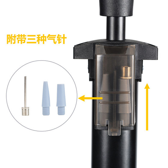 New High-Pressure Manual Pump Bicycle Mountain Bike Motorcycle Car Pump Basketball Football Inflatable Pump