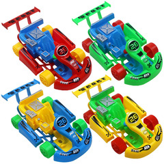 Children's toy car go-kart for boys, rebound toy car for baby boys, cartoon car racing small toy car set