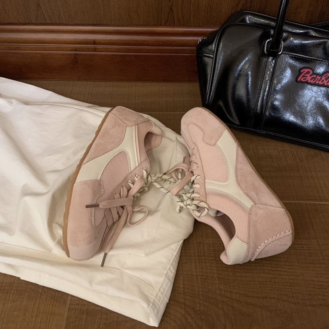 "Tío Stable" Colegio Crewe ~ Zapatos de entrenamiento para mujeres de primavera 2025 nuevos zapatos deportivos casuales de estilo universal