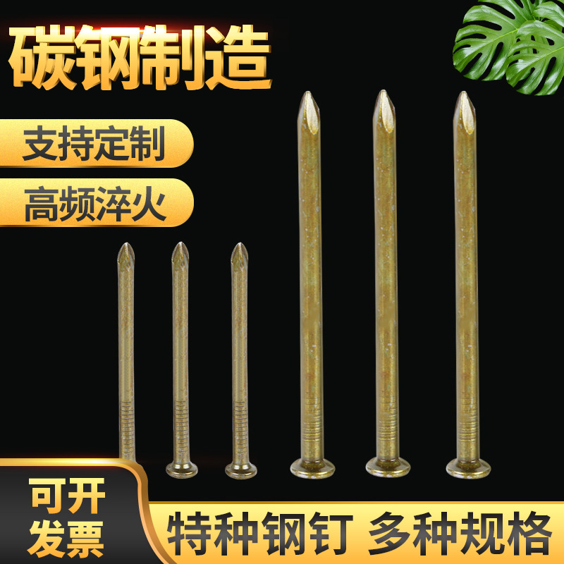 铁钉钢钉水泥钉圆钉 建筑木工用小洋钉 特种钢钉木板钉 圆头钉子