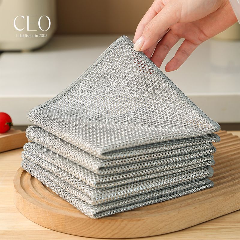 [냄비를 손상시키지 않는 모조 건조 실크볼] (2개) 30*30cm