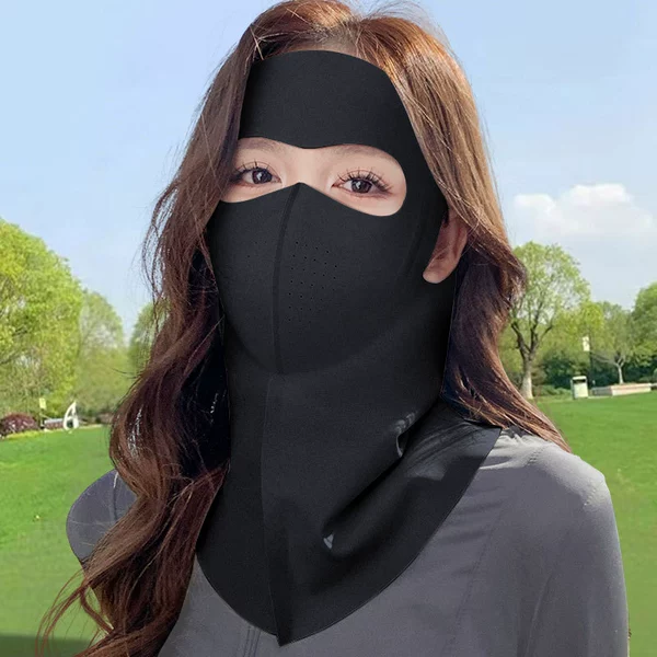 Full-face long mask [Black]