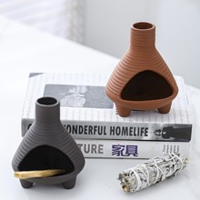 ceramic sage incense holder�}ľ��β��֧����޹�t�մ�ȼ���бP