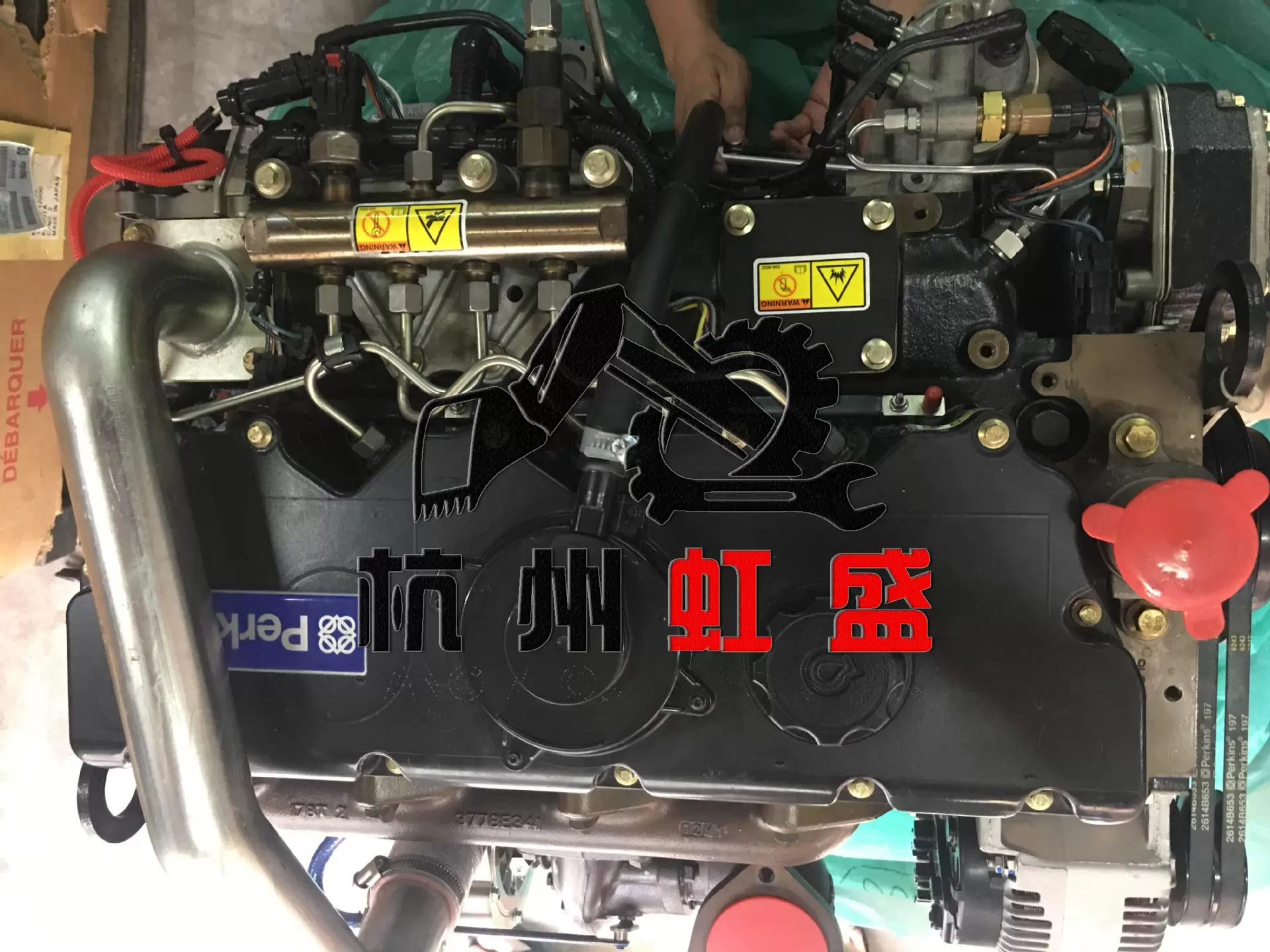 Новые аксессуары Parkins для экскаватора Carter 318D2 C4.4 3054C двигатель в сборе