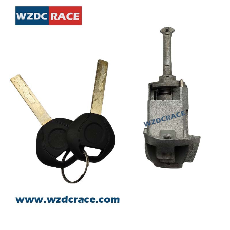 51218236595 para BMW Serie 5 cilindro de la puerta izquierda conjunto de cilindro con 2 llaves