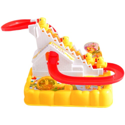 Little cute duck climbing ladder toy children's educational 1 to 2 years old three and a half to 3 children 5 early education 6 months old male and female babies