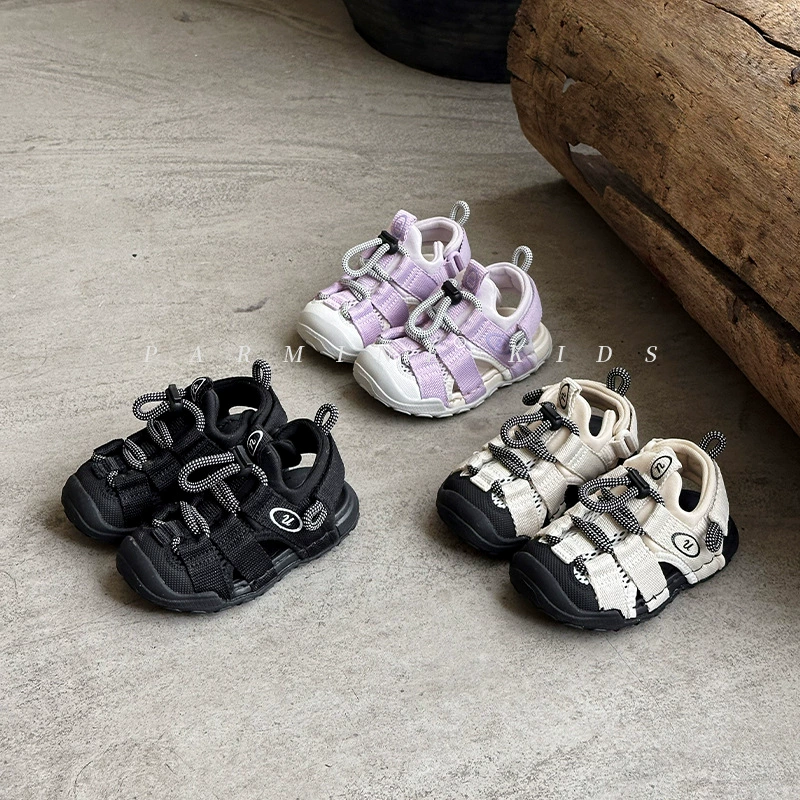 Детские летние речные сандалии, новая модель, мягкая подошва, защита от ударов, пляжная обувь для мальчиков и девочек, дропшипинг