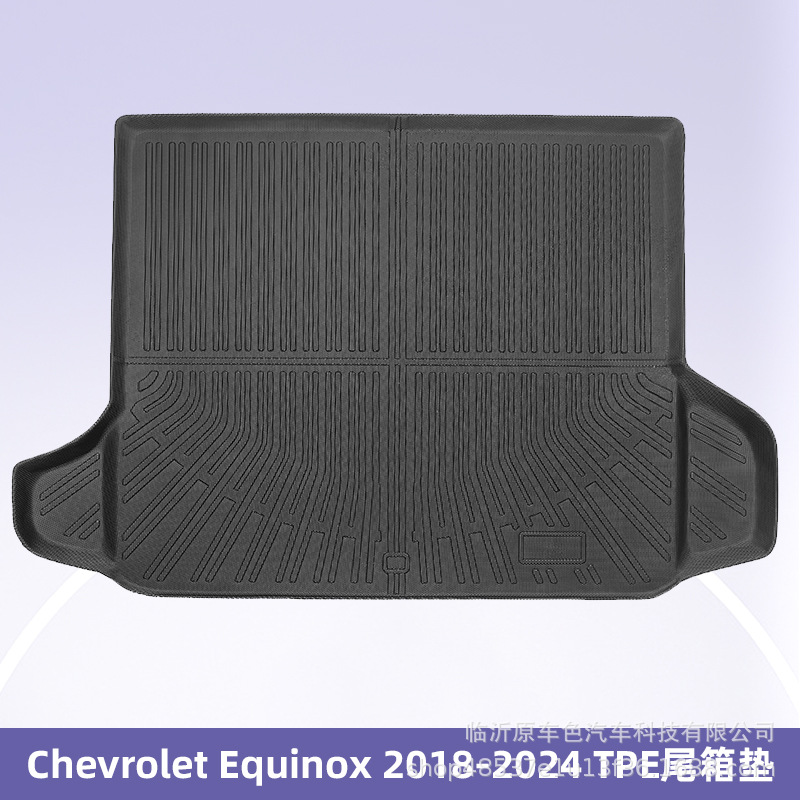 Para Chevrolet Equinox 2018 - 2024 3D TPE para todas las condiciones climáticas Cojín de cola