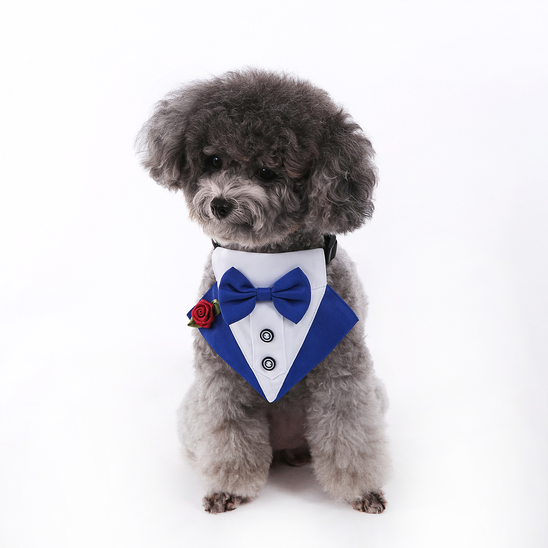 Navidad Año Nuevo transfronterizo nuevo estilo británico trajes de boda toallas de boda toallas de triángulo bufandas para mascotas